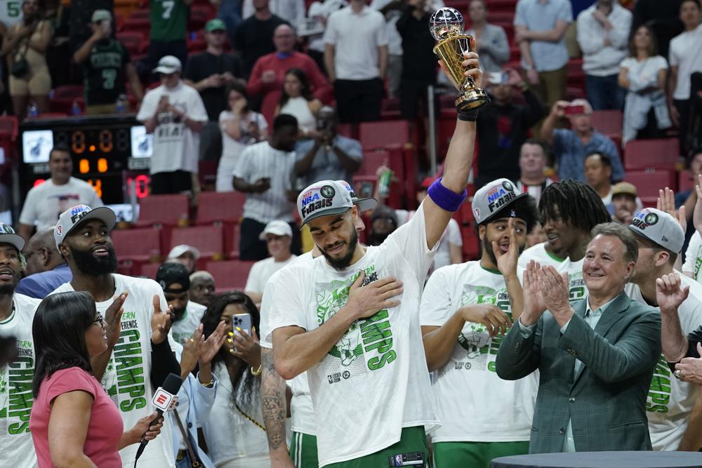 FINALLY! Fourth time the charm for Celtics; Warriors next News, Sports, Jobs The Nashua